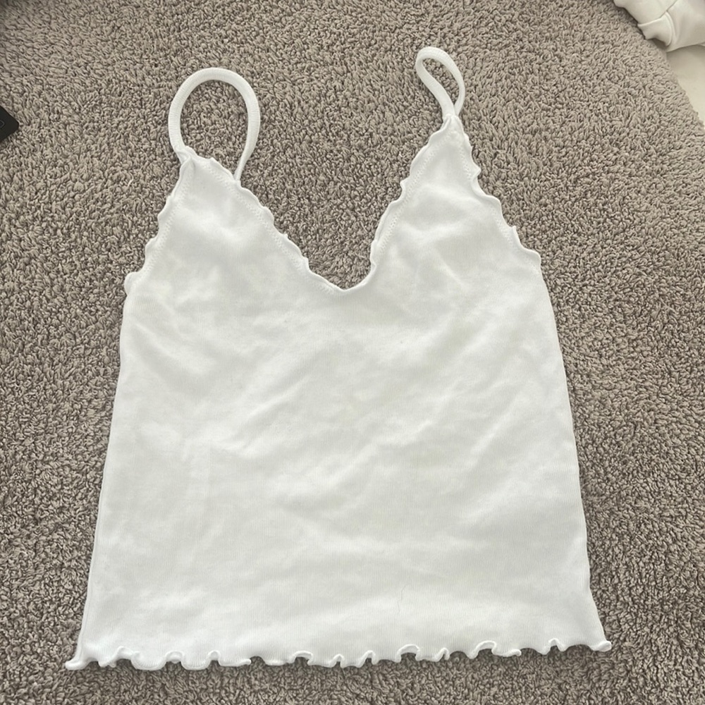 Brandy Melville white tank top